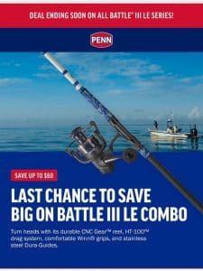 Save Big On The Battle III LE Combo， Deal Ending Soon!