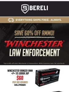 ? Save Big on Winchester Ranger LE Ammo