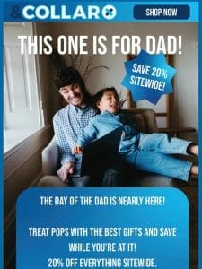 Save Sitewide For Father’s Day!