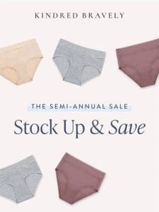 Save two ways on the softest undies!