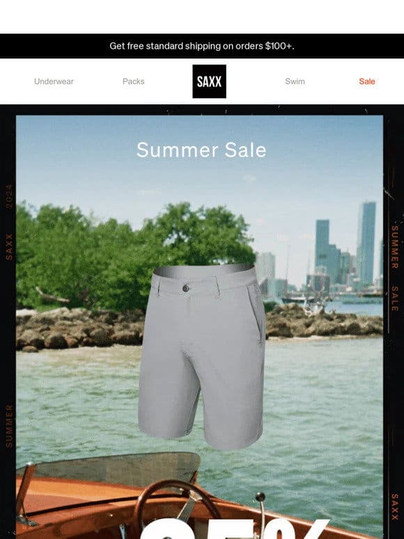 Save up to 25% on select Shorts