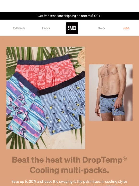 Save up to 30% on DropTemp® Cooling underwear