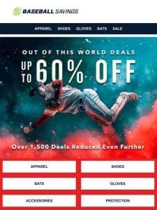 Savings Continue – Save Up To 60% On 1，500 Deals