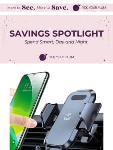 Savings spotlight! Exclusive deals for you ?