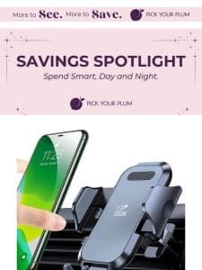 Savings spotlight! Exclusive deals for you ?