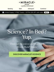 Science backs these sheets ?