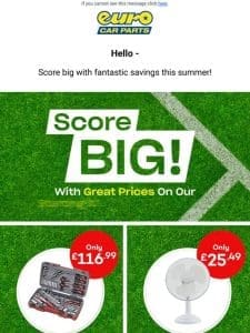 Score Big With Fantastic Savings!