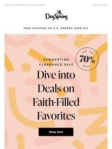 Score Savings on Books & Bibles