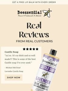 See Why Customers Love Beessential