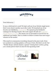 Seelbach’s Week In Review 4.21.24