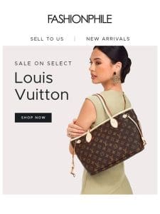 Select Louis Vuitton on SALE