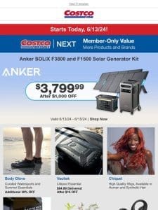 Shop Costco Next and Save on Brands like Anker， Inspire Fitness， and Body Glove!