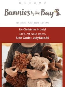 Shop Our Christmas In July Sale Early!!