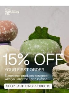 Shop Thoughtfully with 15% OFF