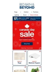 Shop our Hottest Canada Day Sale Deals