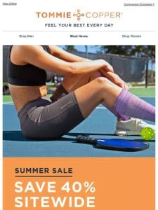 Shop the Summer Sale and Save 40%