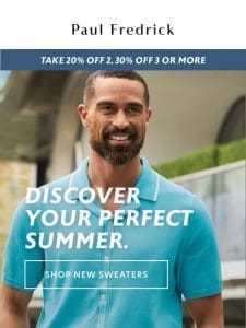 Short sleeve sweaters. Pure Summer style.