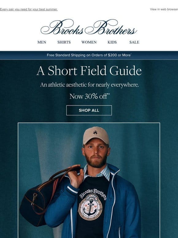 Shorts: a field guide (30% off right now， too)