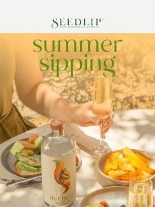 Sip & savor summertime