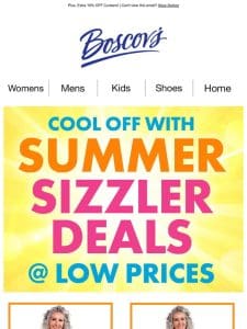 Sizzling Deals @ Low Prices