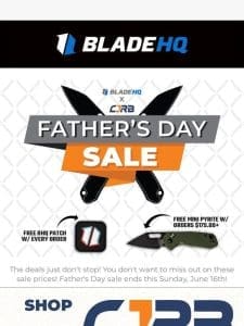 Slice into Savings! Updated Sale Items for Father’s Day!