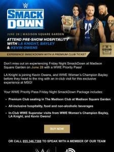 SmackDown at MSG – Meet LA Knight!