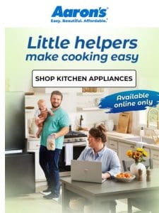 Small appliances， big help! ????