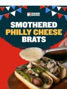 Smothered Philly Cheese Brats: A Must-Try Recipe!