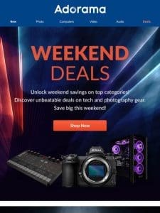 Snap Up Savings: Weekend Deals Inside!