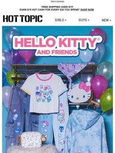 Soar to new heights with Hello Kitty and Friends ??