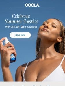 Solstice Spray Sale: 25% Off