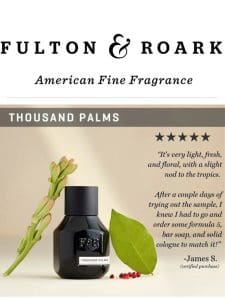 Sometimes our customers explain our scent perfectly