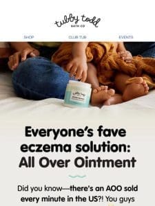 Soothe eczema with AOO