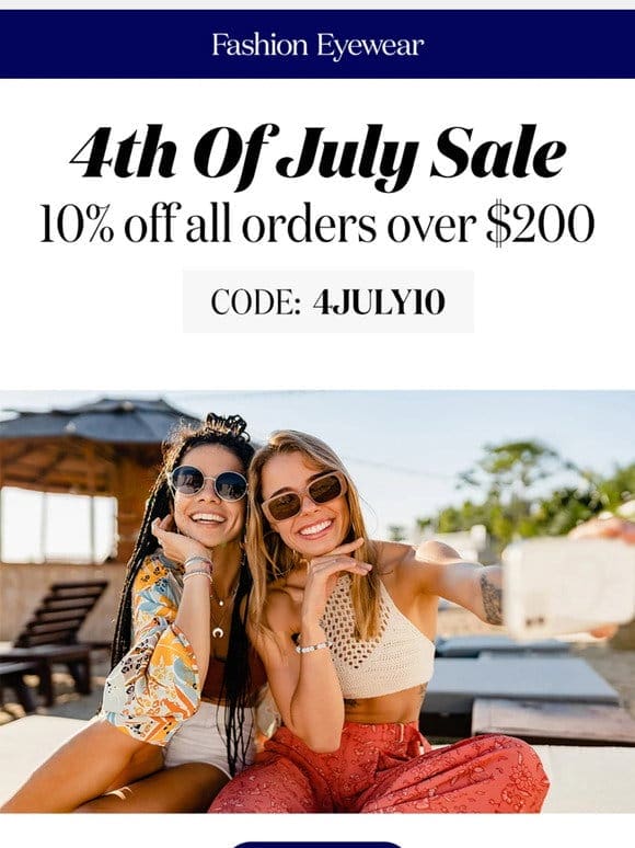 Sparkle with Savings This 4th of July