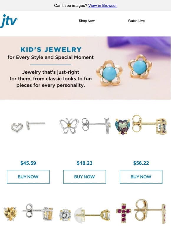 Sparkling Gifts for Your Little Loves