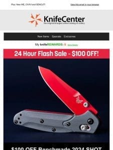 Specials & Warehouse Finds: Benchmade， Spyderco， MKM