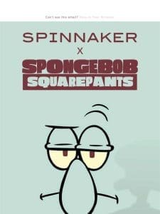 ? SpongeBob SquarePants x Spinnaker