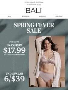 Spring FEVER Sale!