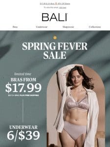 Spring FEVER Sale is Here!