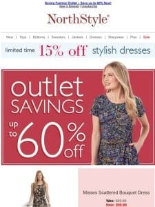 Spring Fashion Clearance ~ Save up to 60% Now!