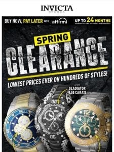 Spring Liquidation??LOWEST?PRICES?EVER???