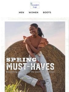 Spring Must-Haves