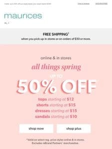 Spring SALE! ? It’s OFFICIALLY shorts season