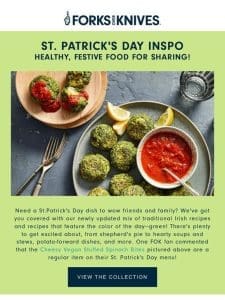 St. Patrick’s Day Recipe Inspo