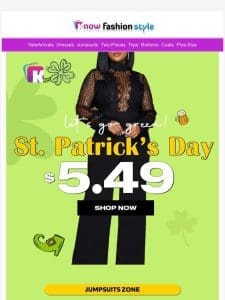 St. Patrick’s Day is coming?Start from $5.49