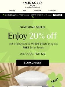 ? St. Patrick’s Sale! Get an Extra 20% off