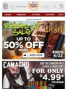 Stars， Stripes， & Savings On Diesel， Foundation Cigars， & Much More!!?