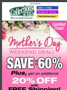 Start Mother’s Day Weekend Right: Grab Our Special Offer!