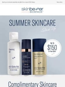 Starts Today | Summer Skincare Stock Up