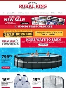 Stay Cool: Big Savings on Pools & Pool Accessories， Fans， AC Units & More!